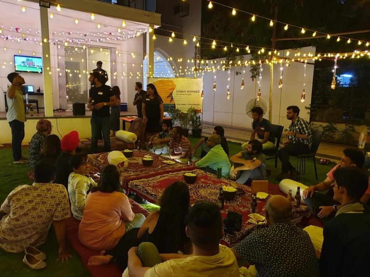 Хостел Urban Nomads Pune Riverside Colive Cowork Экстерьер фото